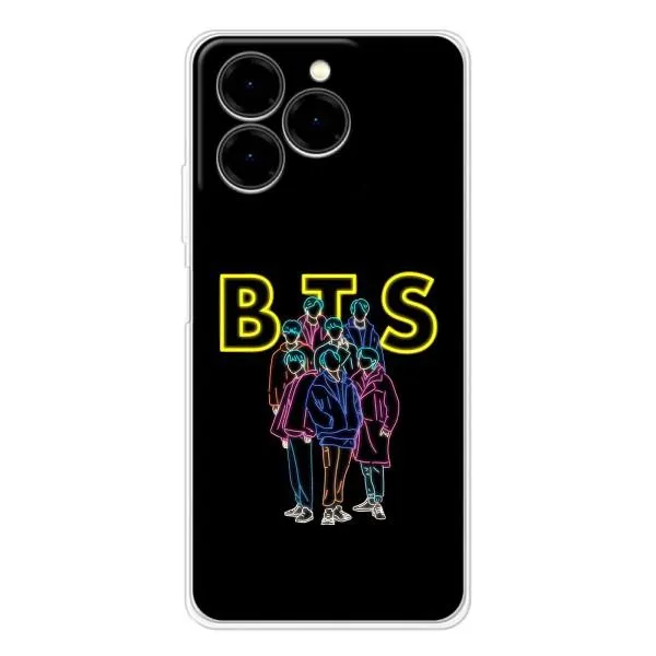 Чехол с принтом «BTS стайл» для Ulefone Note 20 Pro Чехол с принтом «BTS стайл» для Ulefone Note 20 Pro