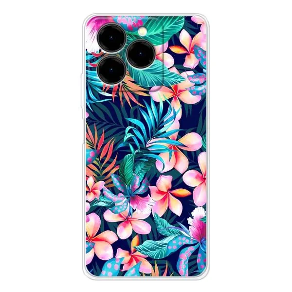 Чехол с принтом «Красочные цветы» для Ulefone Note 20 Pro Чехол с принтом «Красочные цветы» для Ulefone Note 20 Pro