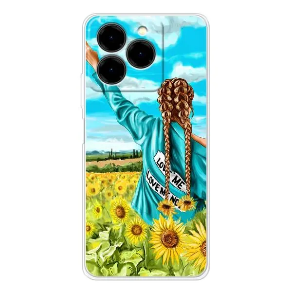 Чехол с принтом «Украиночка» для Ulefone Note 20 Pro Чехол с принтом «Украиночка» для Ulefone Note 20 Pro