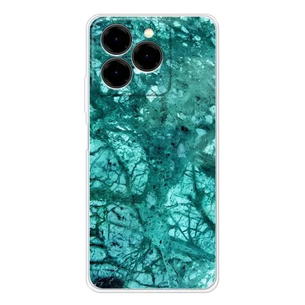 Чехол с принтом «Зеленый мрамор» для Ulefone Note 20 Pro Чехол с принтом «Зеленый мрамор» для Ulefone Note 20 Pro