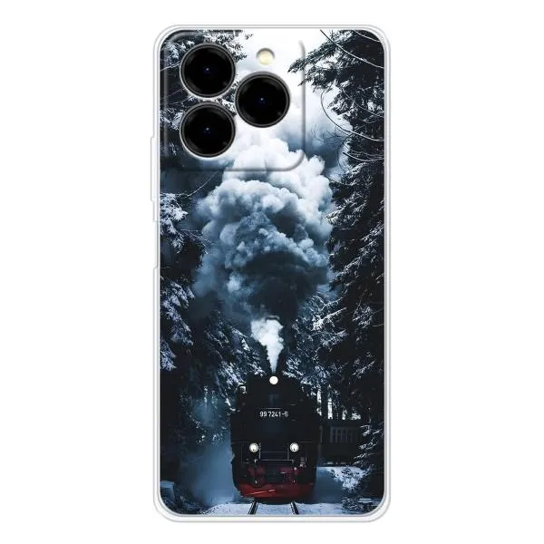 Чохол з принтом «Зимовий потяг» для Ulefone Note 20 Pro