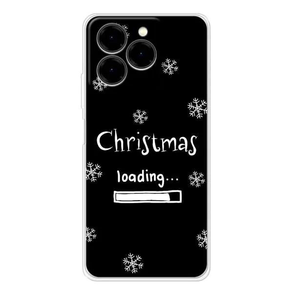 Чохол з принтом «Christmas loading» для Ulefone Note 20 Pro