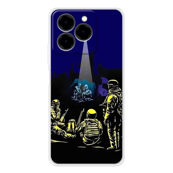 Чохол з принтом «Різдво в Україні» для Ulefone Note 20 Pro