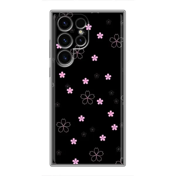Чехол с принтом «Розовые цветы на черном» для Ulefone Note 22 Чехол с принтом «Розовые цветы на черном» для Ulefone Note 22