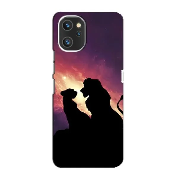 Чехол с принтом «Силуэт Симба и Налу» для UMIDIGI A13 Pro