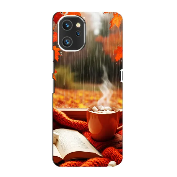 Чехол с принтом «Кофе и дождь» для UMIDIGI A13 Pro Чехол с принтом «Кофе и дождь» для UMIDIGI A13 Pro