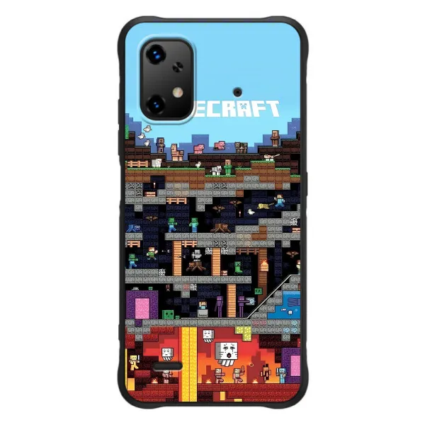 Чехол с принтом «фон Minecraft» для UMIDIGI Bison X20