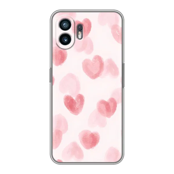 Чехол с принтом «Розовые сердечки» для Vivo iQOO Z11x