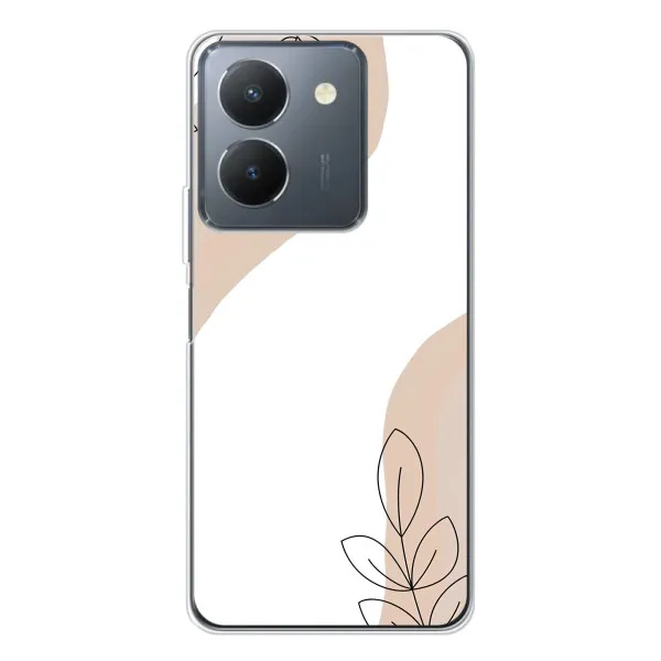 Чехол с принтом «Нюдовая веточка абстракция» для Vivo S30