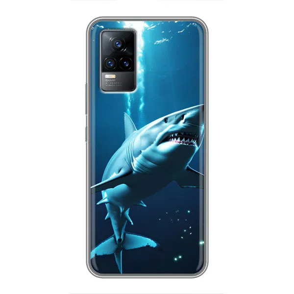 Чехол с принтом «Акула под водой» для Vivo S9 Чехол с принтом «Акула под водой» для Vivo S9