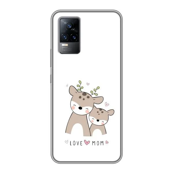 Чехол с принтом «Оленята мама и малыш» для Vivo S9e Чехол с принтом «Оленята мама и малыш» для Vivo S9e