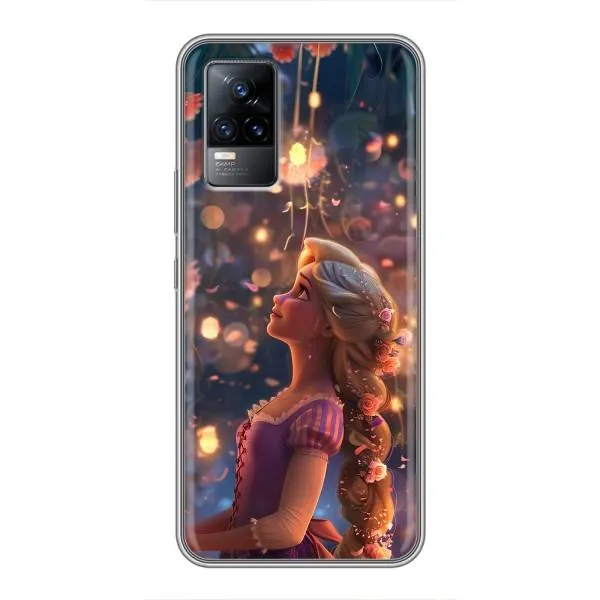 Чехол с принтом «Рапунцель фонарики» для Vivo S9e