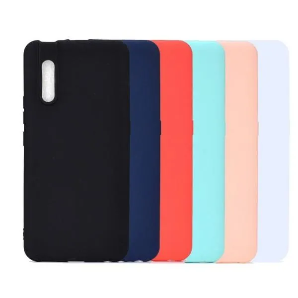 Чехол для Vivo V15 Pro - Matte Candy ТПУ бампер — Бирюзовый — фото 1 Чехол для Vivo V15 Pro - Matte Candy ТПУ бампер — Бирюзовый — фото 1