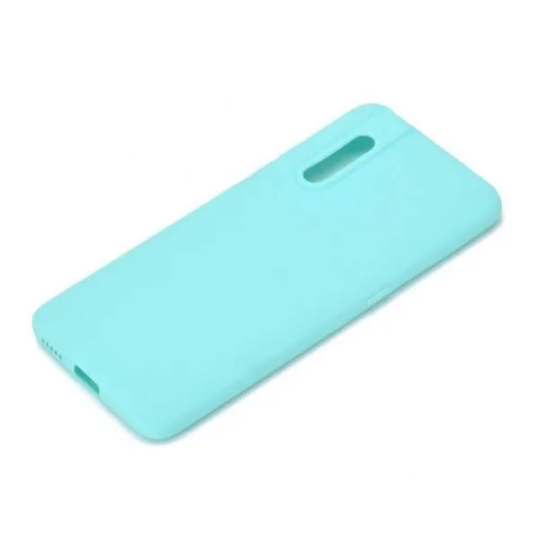 Чехол для Vivo V15 Pro - Matte Candy ТПУ бампер — Бирюзовый — фото 4 Чехол для Vivo V15 Pro - Matte Candy ТПУ бампер — Бирюзовый — фото 4