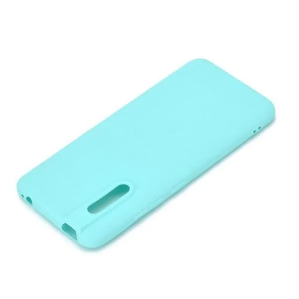 Чехол для Vivo V15 Pro - Matte Candy ТПУ бампер — Бирюзовый — фото 5 Чехол для Vivo V15 Pro - Matte Candy ТПУ бампер — Бирюзовый — фото 5