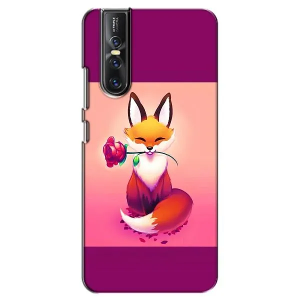 Чехол с принтом «Лисичка с розочкой» для Vivo V15 Pro Чехол с принтом «Лисичка с розочкой» для Vivo V15 Pro