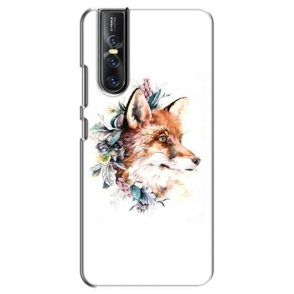Чехол с принтом «Лисичка в цветочках» для Vivo V15 Pro Чехол с принтом «Лисичка в цветочках» для Vivo V15 Pro