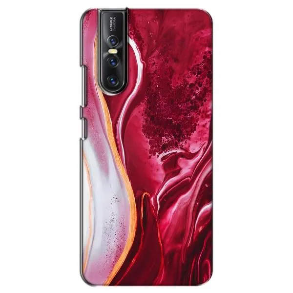 Чехол с принтом «Мрамор красный» для Vivo V15 Pro Чехол с принтом «Мрамор красный» для Vivo V15 Pro