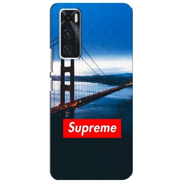 Чехол с принтом «Стиль Supreme» для Vivo V20 se Чехол с принтом «Стиль Supreme» для Vivo V20 se