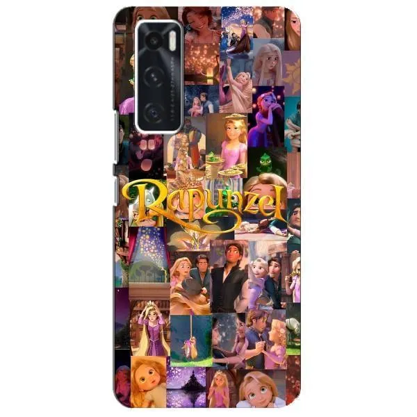 Чехол с принтом «Коллаж Рапунцель» для Vivo V20 se