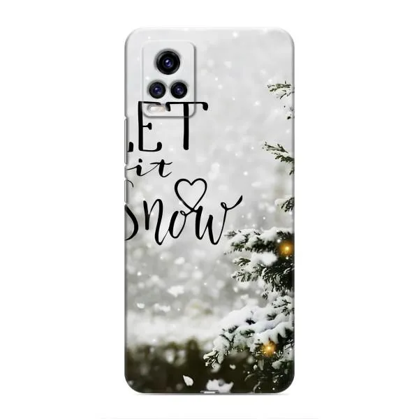 Чехол с принтом «Let it snow» для Vivo V20 Чехол с принтом «Let it snow» для Vivo V20