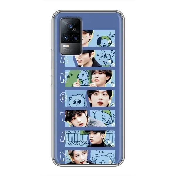 Чехол с принтом «Bangtan» для Vivo V21 Чехол с принтом «Bangtan» для Vivo V21