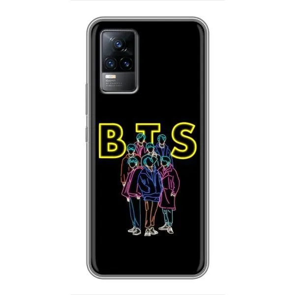 Чехол с принтом «BTS стайл» для Vivo V21 Чехол с принтом «BTS стайл» для Vivo V21