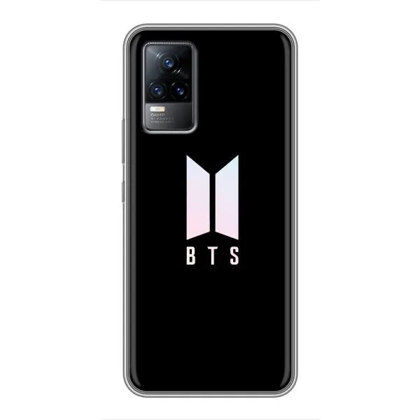 Чехол с принтом «Лого BTS» для Vivo V21 Чехол с принтом «Лого BTS» для Vivo V21