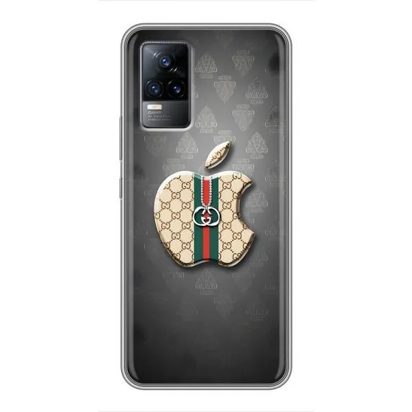 Чехол с принтом «Apple gucci» для Vivo V21 Чехол с принтом «Apple gucci» для Vivo V21