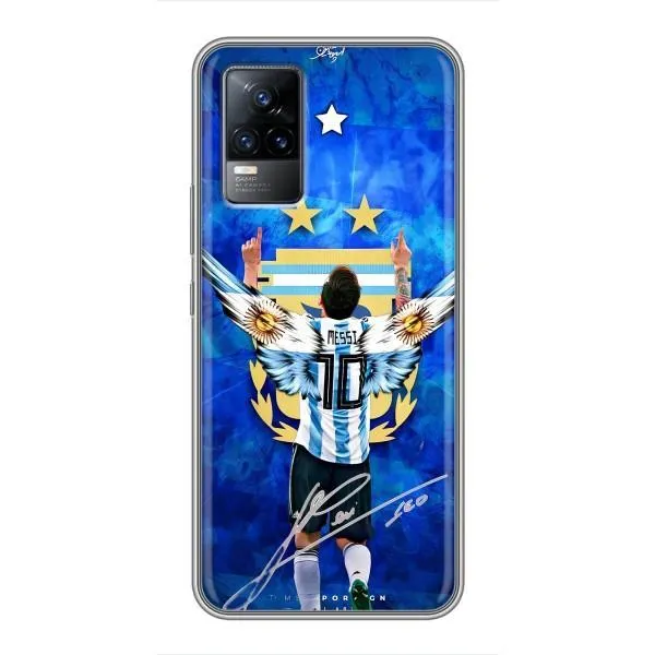 Чехол с принтом «Месси Аргентина» для Vivo V21 Чехол с принтом «Месси Аргентина» для Vivo V21