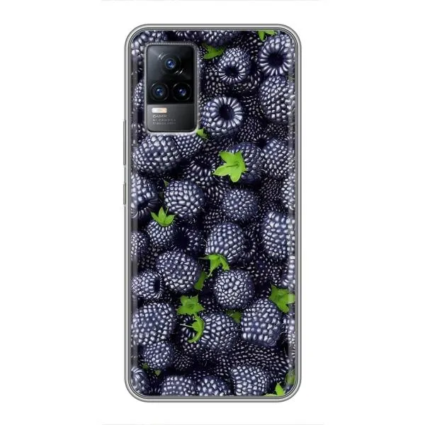 Чехол с принтом «Ежевика» для Vivo V21