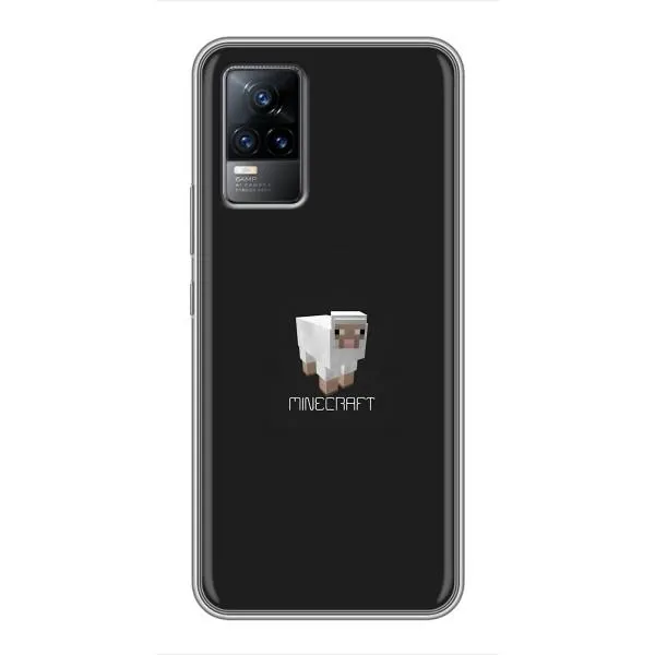 Чехол с принтом «Овечка Майнкрафт» для Vivo V21 Чехол с принтом «Овечка Майнкрафт» для Vivo V21