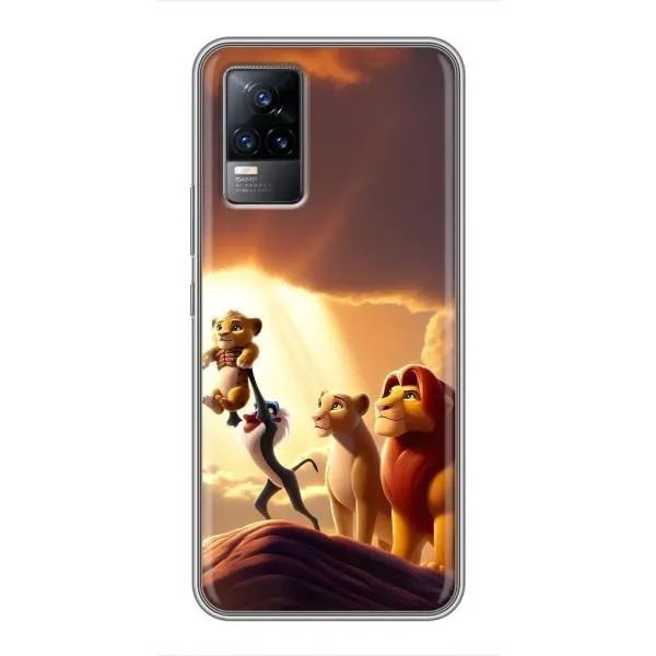 Чехол с принтом «Симба на презентации» для Vivo V21 Чехол с принтом «Симба на презентации» для Vivo V21