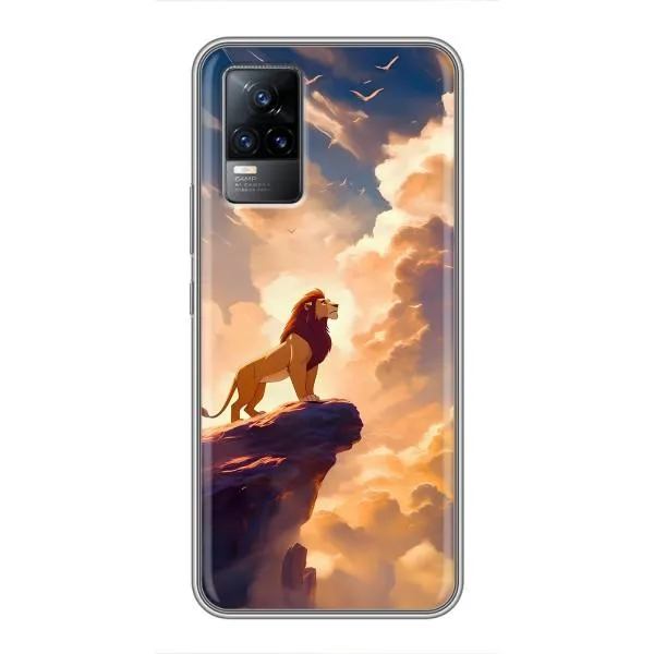 Чехол с принтом «Симба на скале» для Vivo V21 Чехол с принтом «Симба на скале» для Vivo V21