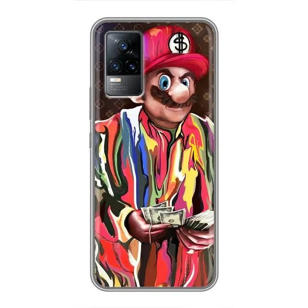 Чехол с принтом «Mario LV» для Vivo V21E Чехол с принтом «Mario LV» для Vivo V21E