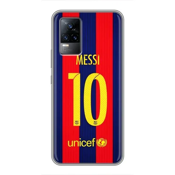 Чехол с принтом «Messi Barca 10» для Vivo V21E