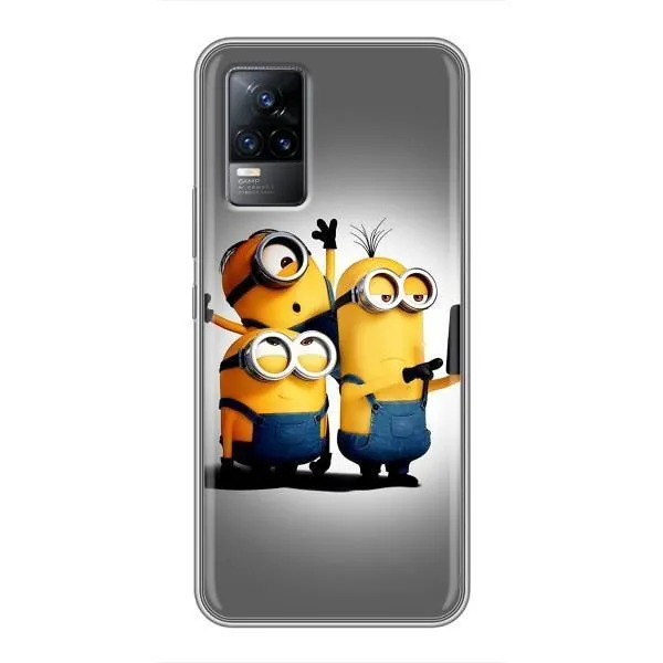 Чехол с принтом «Три миньона» для Vivo V21E Чехол с принтом «Три миньона» для Vivo V21E