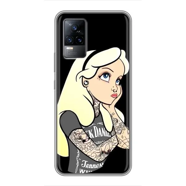 Чехол с принтом «Девочка в тату» для Vivo V21E Чехол с принтом «Девочка в тату» для Vivo V21E