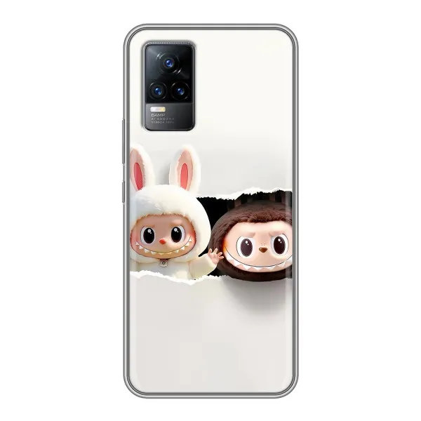 Чехол с принтом «Лабубу» для Vivo V21E Чехол с принтом «Лабубу» для Vivo V21E