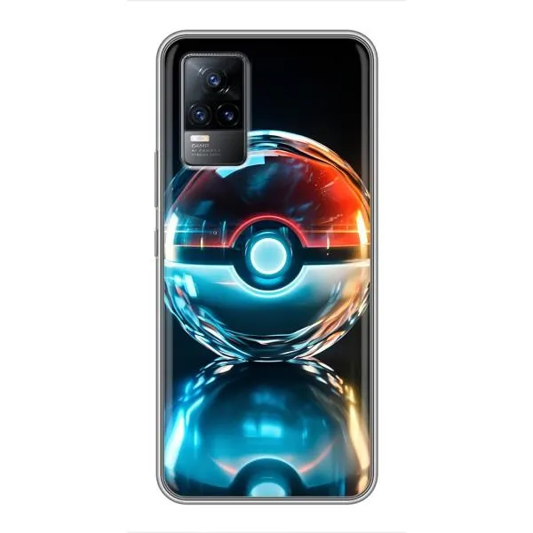 Чехол с принтом «Мяч Пикачу» для Vivo V21E Чехол с принтом «Мяч Пикачу» для Vivo V21E