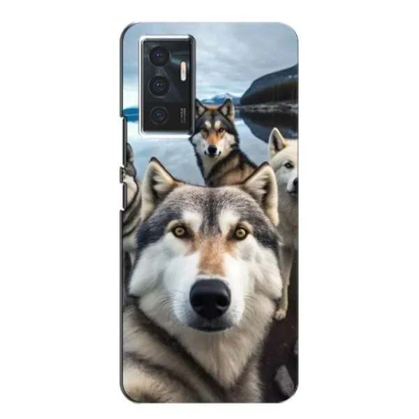 Чехол с принтом «Селфи ХАски» для Vivo V23e Чехол с принтом «Селфи ХАски» для Vivo V23e