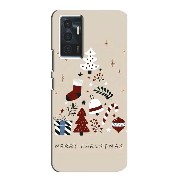 Чехол с принтом «Merry Christmas» для Vivo V23e