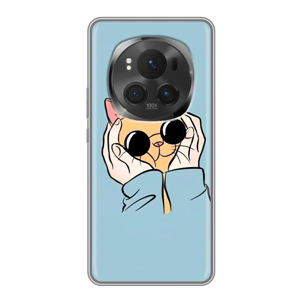 Чехол с принтом «Котик в очках» для Vivo X200 PRO Чехол с принтом «Котик в очках» для Vivo X200 PRO