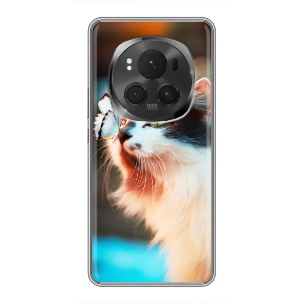 Чехол с принтом «Котик с бабочкой» для Vivo X200 PRO Чехол с принтом «Котик с бабочкой» для Vivo X200 PRO