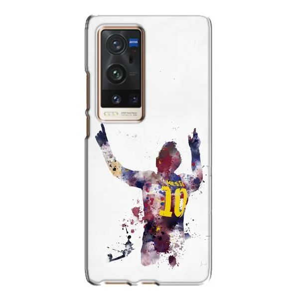 Чехол с принтом «Messi Barca» для Vivo X60 Pro Plus