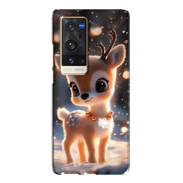 Чехол с принтом «Олененок» для Vivo X60 Pro Plus Чехол с принтом «Олененок» для Vivo X60 Pro Plus