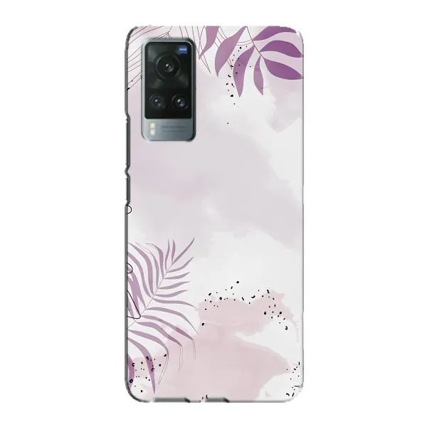 Чехол с принтом «Фиолетовые листья» для Vivo X60 Pro Чехол с принтом «Фиолетовые листья» для Vivo X60 Pro
