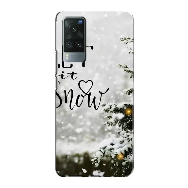 Чехол с принтом «Let it snow» для Vivo X60 Pro