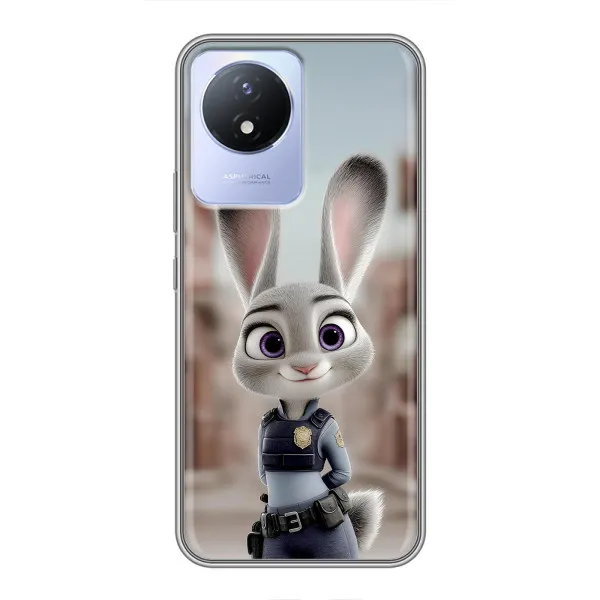Чехол с принтом «Офицер Джуди Хоппс» для Vivo Y02 Чехол с принтом «Офицер Джуди Хоппс» для Vivo Y02