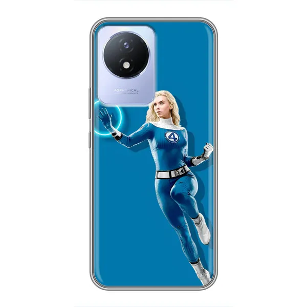 Чехол с принтом «Сью Сторм полет» для Vivo Y02 Чехол с принтом «Сью Сторм полет» для Vivo Y02